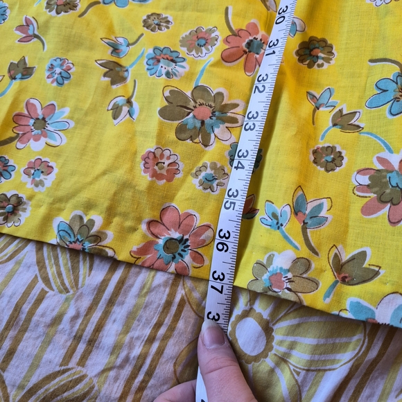 Floral Yellow Mini Dress - Picture 8 of 8